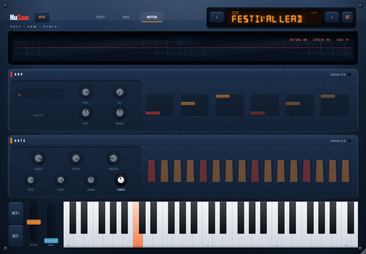 NuSaw - AUv3 SuperSaw Synth (Testflight) — Loopy Pro Forum